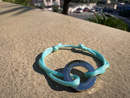Bracelet Maison El Hammami — Édition Bleu turquoise